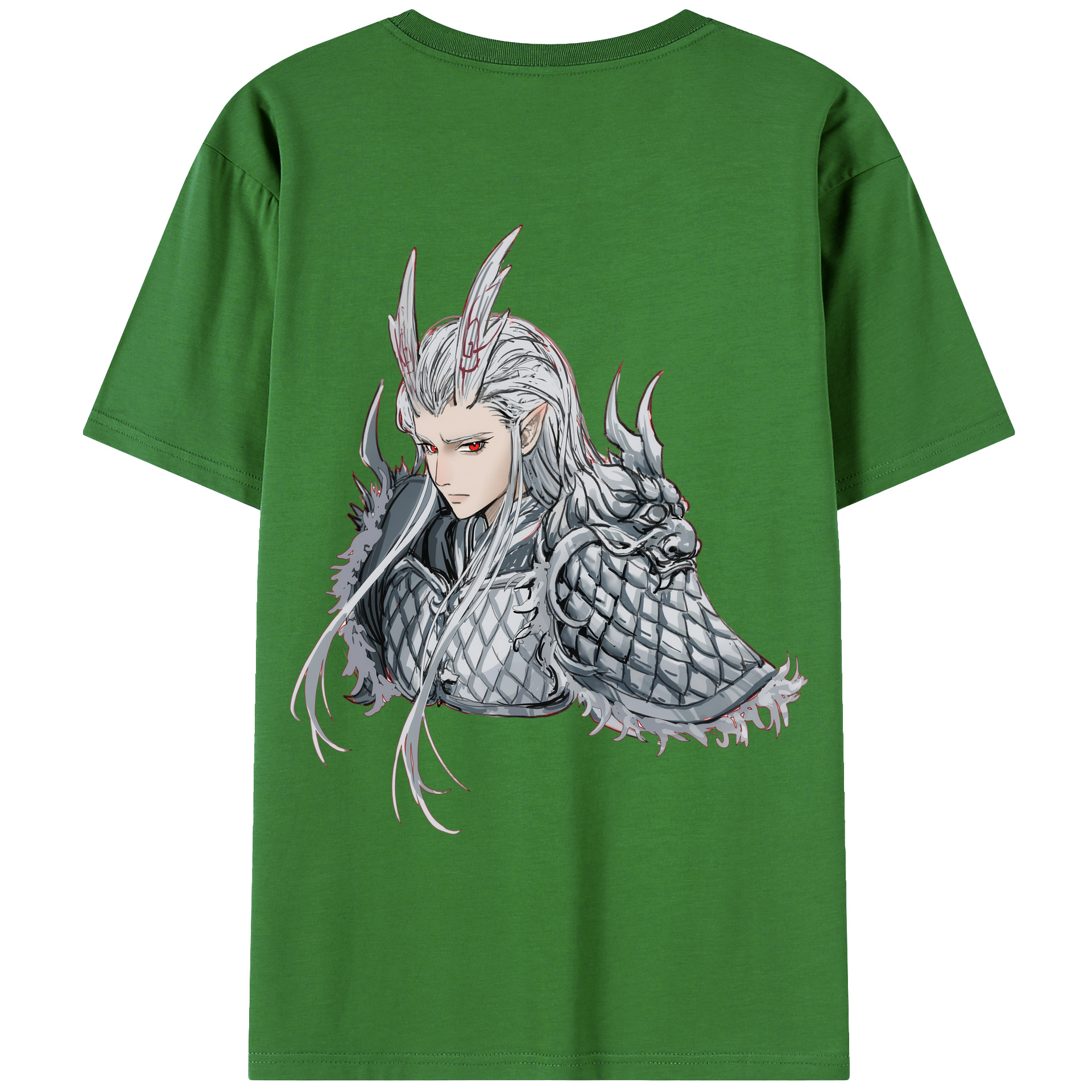 （画像用） Ne Zha 2 ナタ 魔童の大暴れ レディース半袖Tシャツ(バックプリント)